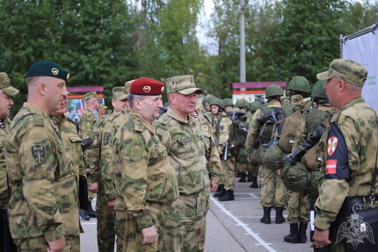 14 октября отмечает свой юбилей Приволжский округ войск национальной гвардии РФ (фоторепортаж)