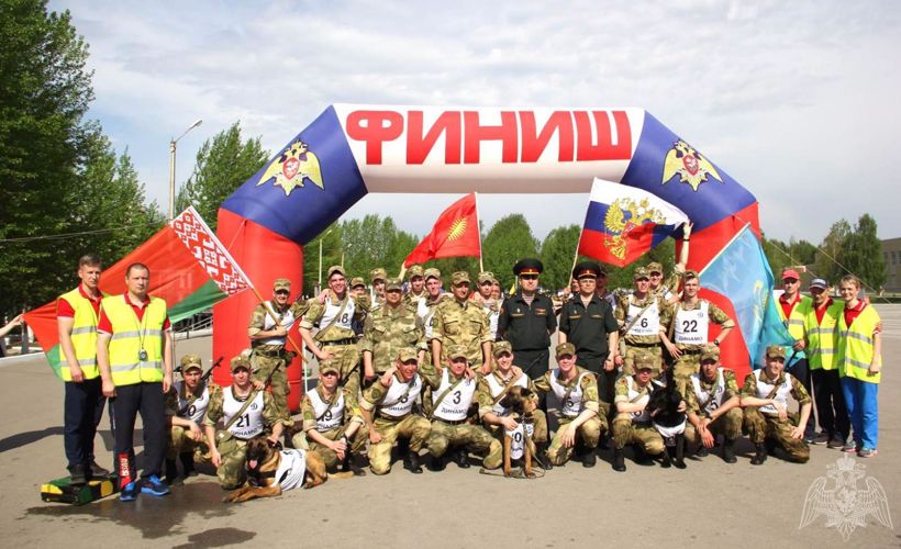 В Пермском военном институте Росгвардии прошел смотр физической подготовки и спортивно-массовой работы