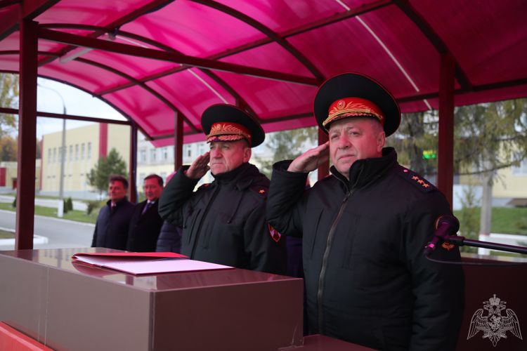 Генерал-полковник Виктор Стригунов представил нового начальника Пермского военного института Росгвардии