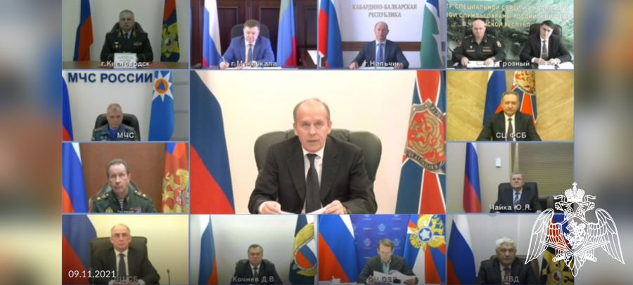 Генерал армии Виктор Золотов принял участие в заседании Федерального оперативного штаба