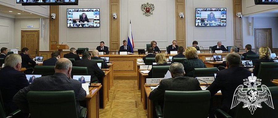 Генерал-полковник Олег Плохой принял участие в ежегодном совещании с Председателем Совета Федерации