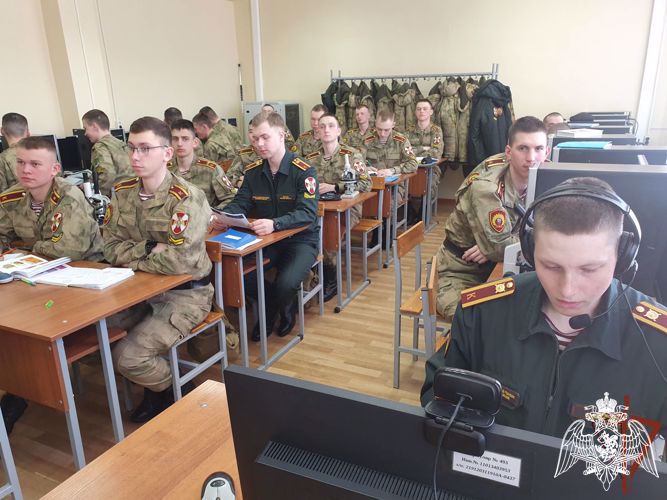 Курсанты Пермского военного института Росгвардии выступили с докладами на Международной научно-практической конференции