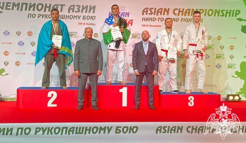 Спортсмен из Росгвардии стал призером чемпионата Азии по рукопашному бою 