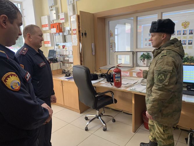 В Перми сотрудники Росгвардии провели профилактические мероприятия в области пожарной безопасности