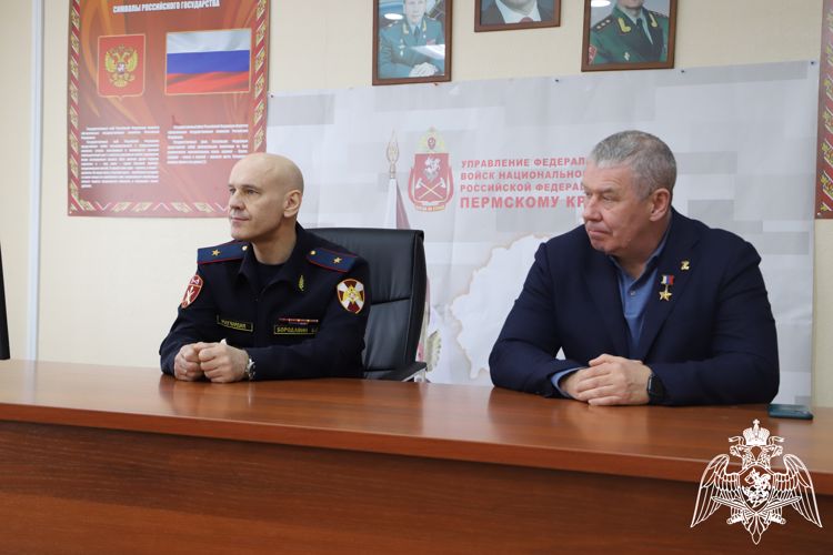 Начальник Управления Росгвардии по Пермскому краю поздравил личный состав с профессиональным праздником