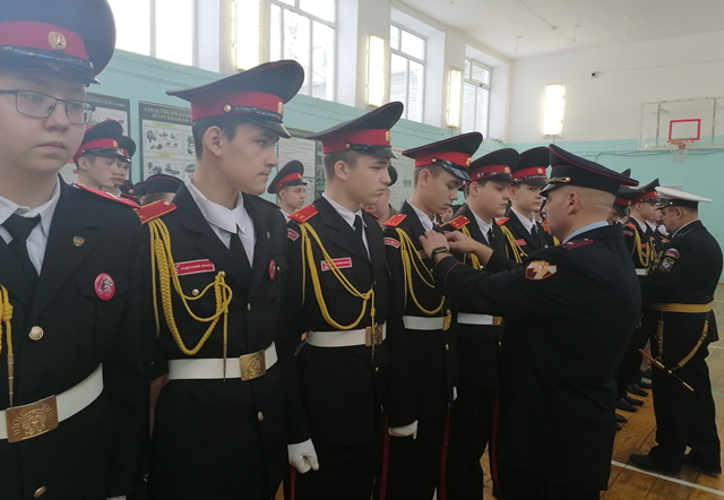 В Пермском крае сотрудники Росгвардии приняли участие в торжественном мероприятии, посвящённом Дню кадета