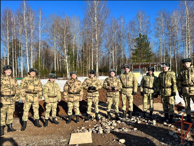 В военном институте проведены практические занятия по управлению беспилотными воздушными судами