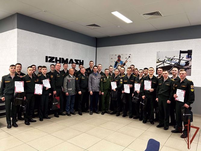 Курсанты Пермского военного института Росгвардии прошли производственную практику на предприятии «Концерн Калашников»
