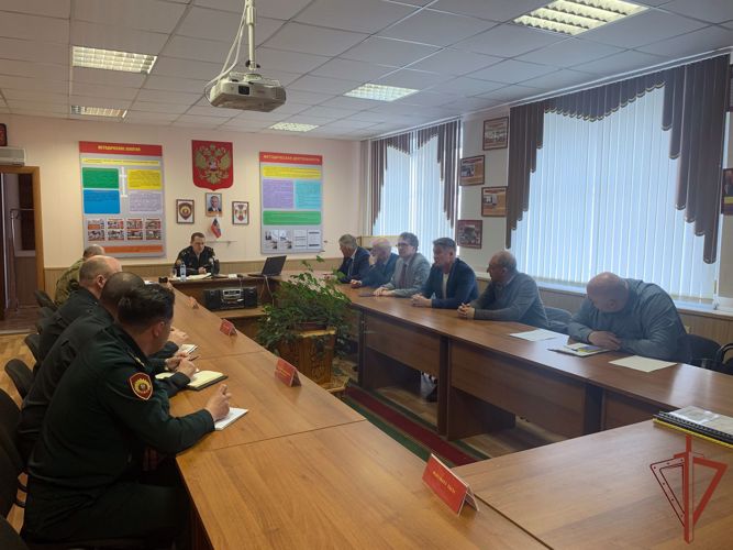 В Пермском военном институте Росгвардии прошел круглый стол с представителями Пермского национального исследовательского политехнического университета