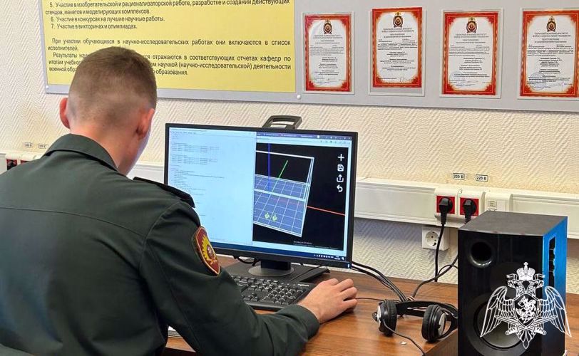 Команда Пермского военного института Росгвардии одержала победу в конкурсе «Кибердром 2023»