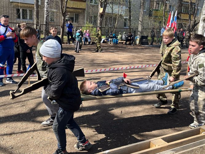 В Перми росгвардейцы приняли участие в проведении для воспитанников движения «Гвардейская смена» спортивного многоборья