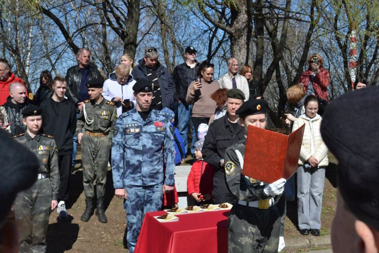 В Перми росгвардейцы приняли торжественную клятву у кадет