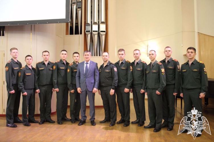 Курсанты Пермского военного института Росгвардии приняли участие в V международных научно-образовательных чтениях "История Императорского Дома Романовых"