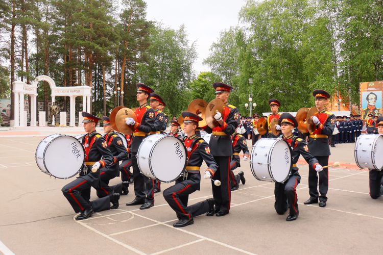 В Пермском президентском кадетском училище Росгвардии состоялся торжественный выпуск кадет