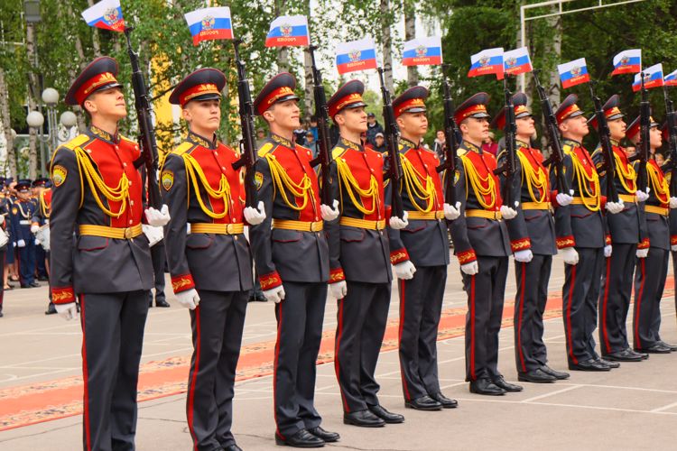В Пермском президентском кадетском училище Росгвардии состоялся торжественный выпуск кадет