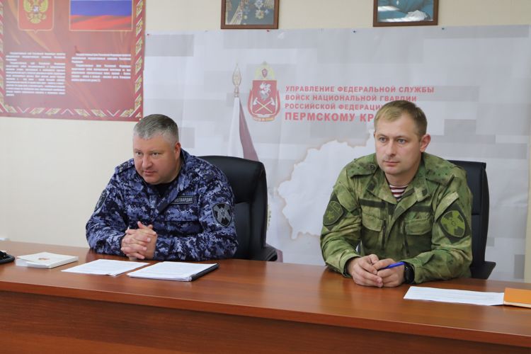 В пермском региональном управлении Росгвардии прошли учебно-методические сборы
