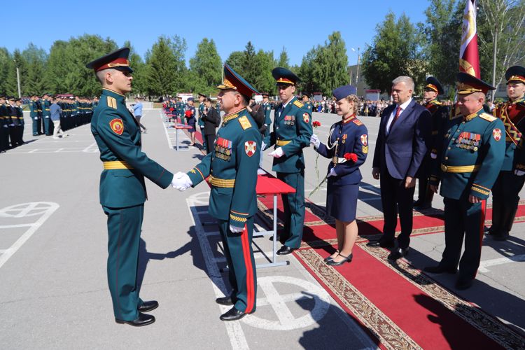В Пермском военном институте Росгвардии состоялся выпуск офицеров