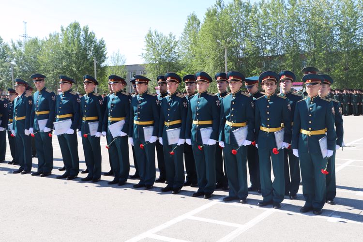 В Пермском военном институте Росгвардии состоялся выпуск офицеров
