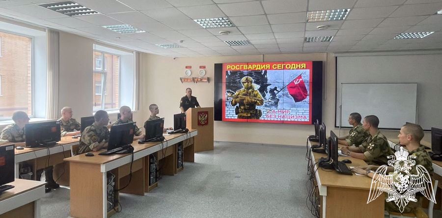 В Пермском военном институте Росгвардии проведен комплекс информационных мероприятий