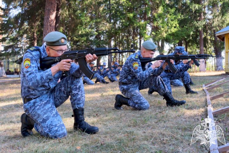 В Пермском президентском кадетском училище Росгвардии закончились учебно-полевые сборы