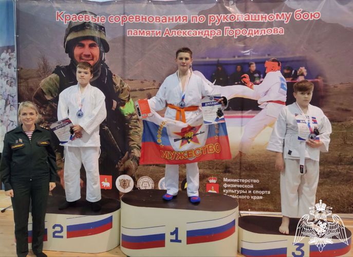 Кадеты Пермского президентского кадетского училища Росгвардии завоевали призовые места на региональных соревнованиях