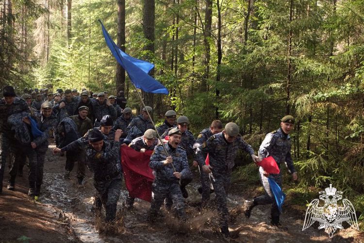 В Пермском президентском кадетском училище Росгвардии прошла военно-тактическая игра «Зарница»