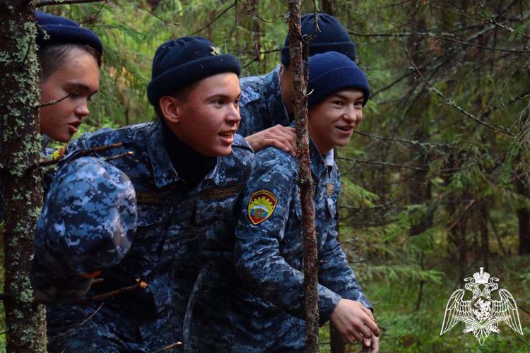 В Пермском президентском кадетском училище Росгвардии прошла военно-тактическая игра «Зарница»