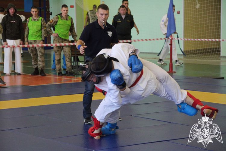 В Пермском военном институте Росгвардии прошел чемпионат по рукопашному бою