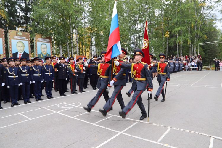 В Пермском президентском кадетском училище Росгвардии прошли торжественные мероприятия по случаю Дня знаний