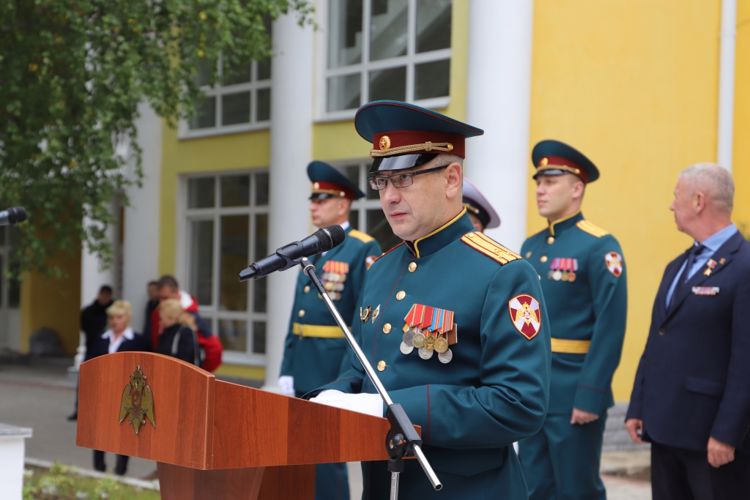 В Пермском президентском кадетском училище Росгвардии прошли торжественные мероприятия по случаю Дня знаний