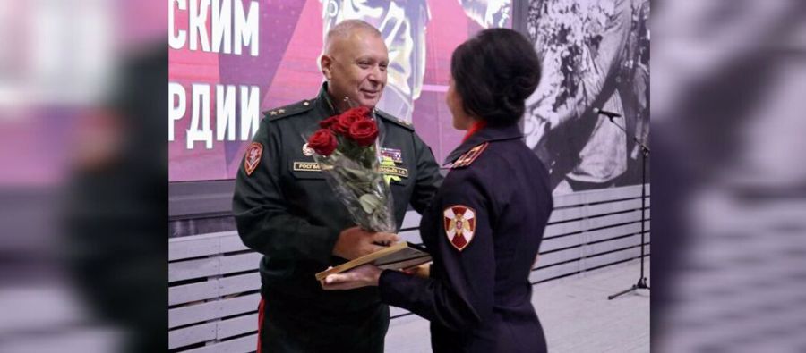 Генерал-лейтенант Алексей Воробьёв принял участие в торжественном мероприятии, посвященном дню образования военно-политических органов Росгвардии
