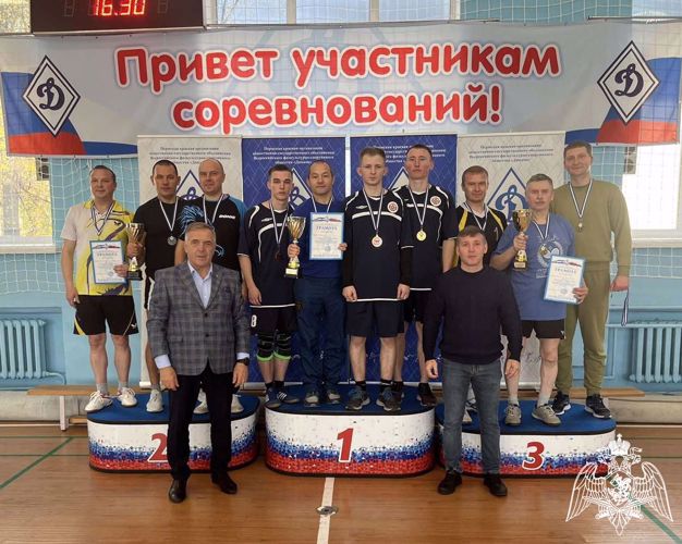 В Перми сотрудники и военнослужащие Росгвардии приняли участие в чемпионате по настольному теннису