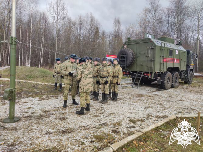 В Пермском военном институте Росгвардии прошел полевой выход