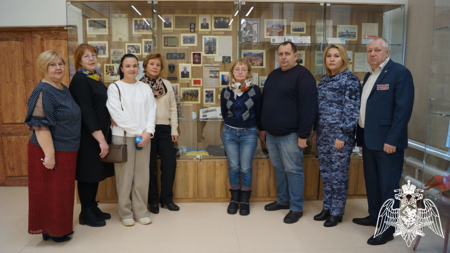 В Перми военнослужащие Росгвардии  приняли участие в открытие выставки