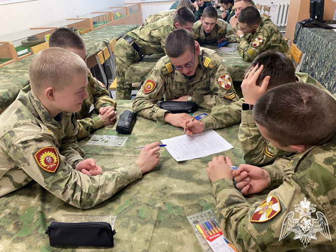 В Пермском военном институте Росгвардии прошла олимпиада, приуроченная ко Дню инженерных войск