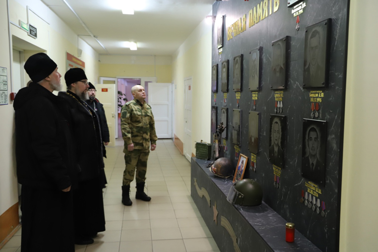 Иерей Роман Богдасаров совершил рабочую поездку в подразделения  пермского гарнизона Росгвардии