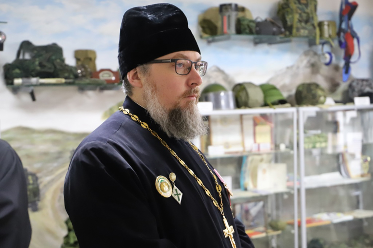 Иерей Роман Богдасаров совершил рабочую поездку в подразделения  пермского гарнизона Росгвардии