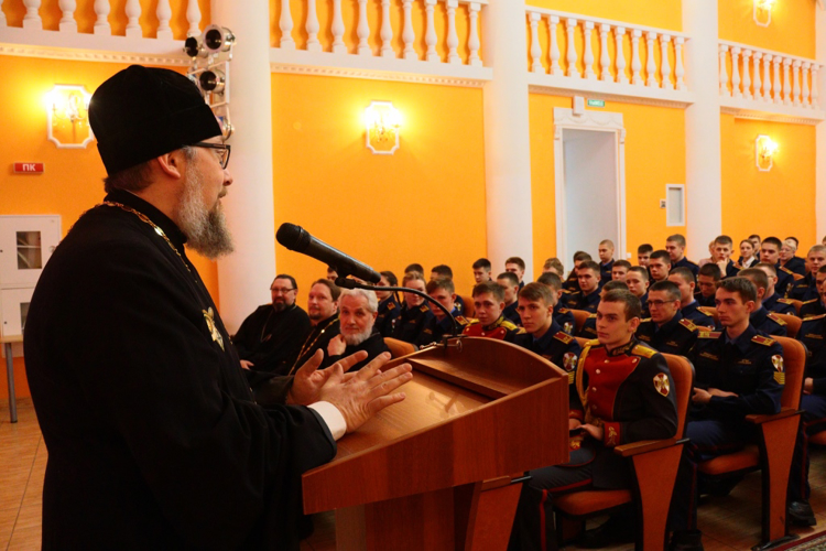 Иерей Роман Богдасаров совершил рабочую поездку в подразделения  пермского гарнизона Росгвардии