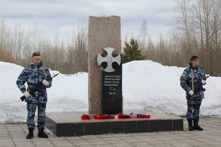 В Пермском крае почтили память сотрудников, погибших при исполнении служебного долга