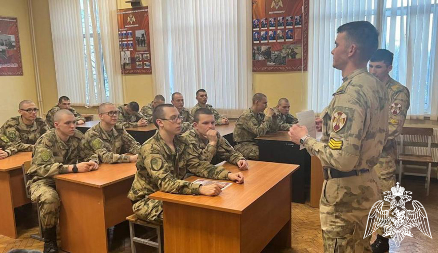 Военнослужащие Пермского военного института Росгвардии проходят войсковую практику