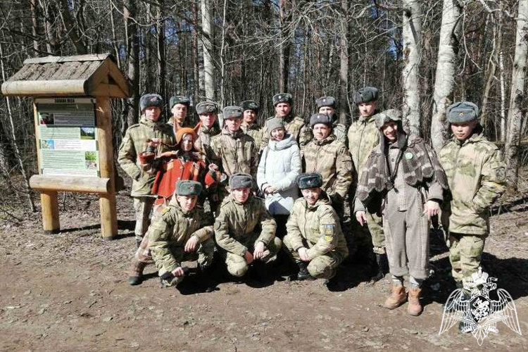Курсанты Пермского военного института приняли участие в акции «День Черняевского леса»