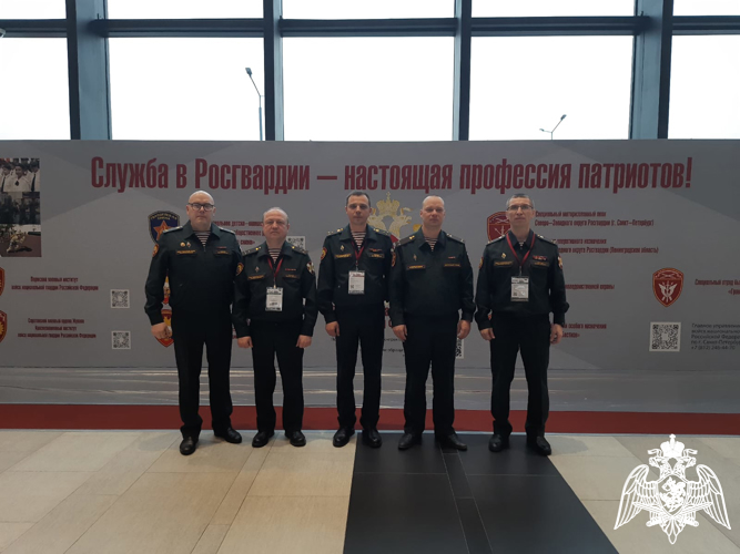 Военнослужащие Пермского военного института Росгвардии приняли участие в выставке «ЭКСПО ТЕХНО СТРАЖ»