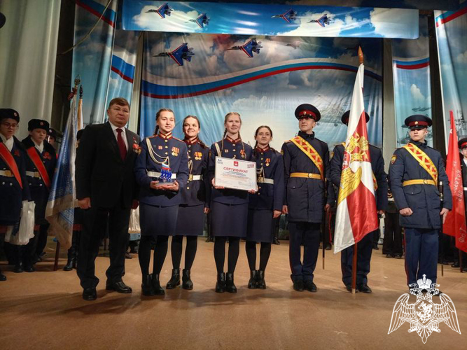 Кадеты Пермского президентского кадетского училища Росгвардии стали победителями регионального смотра-конкурса