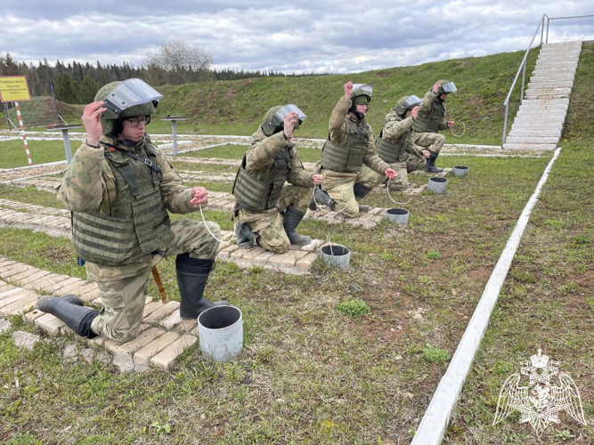 Курсанты Пермского военного института Росгвардии прошли учебную практику по взрывным работам