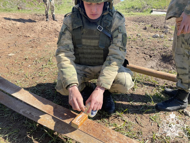 Курсанты Пермского военного института Росгвардии прошли учебную практику по взрывным работам