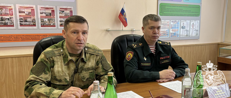 В Пермском военном институте Росгвардии прошел ведомственный межвузовский сбор