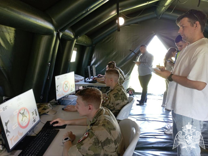 Команда Пермского военного института Росгвардии «Парма» приняла участие в соревновании «Кибердром»