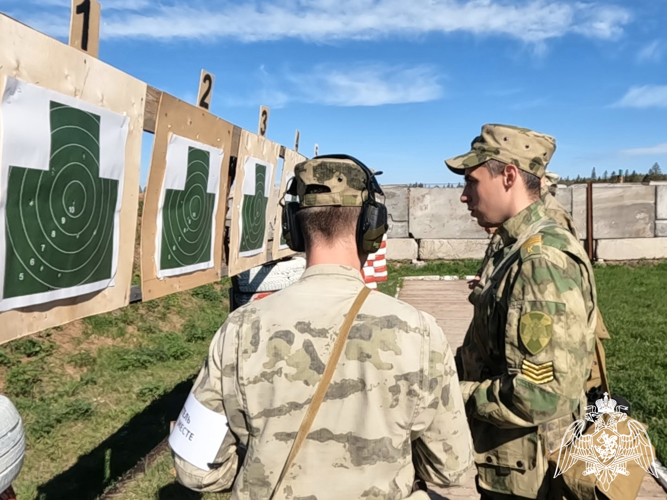Курсанты Пермского военного института Росгвардии совершили полевой выход