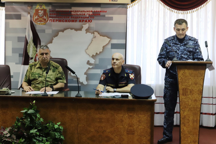 Командующий Приволжским округом Росгвардии проинспектировал подразделения ведомства в Пермском крае