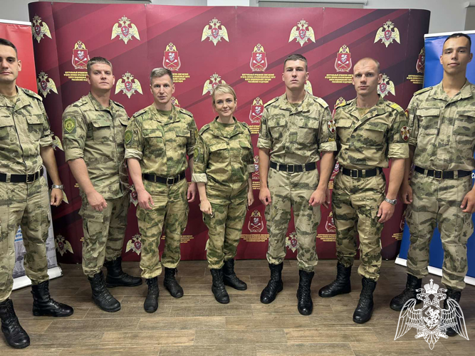 Военнослужащие Пермского военного института Росгвардии приняли участие в чемпионате по служебному биатлону